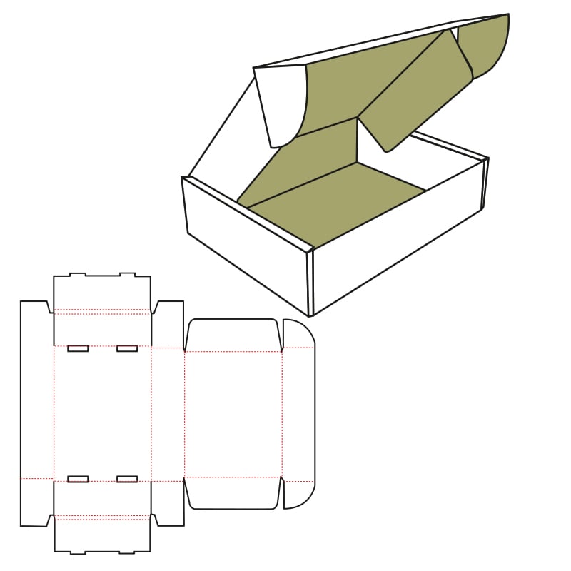 Wellåderitning för fefco 0427