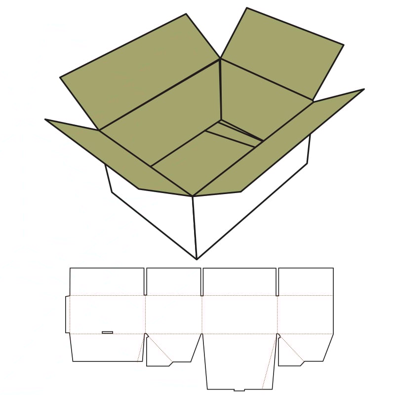 Wellåderitning för fefco 0701