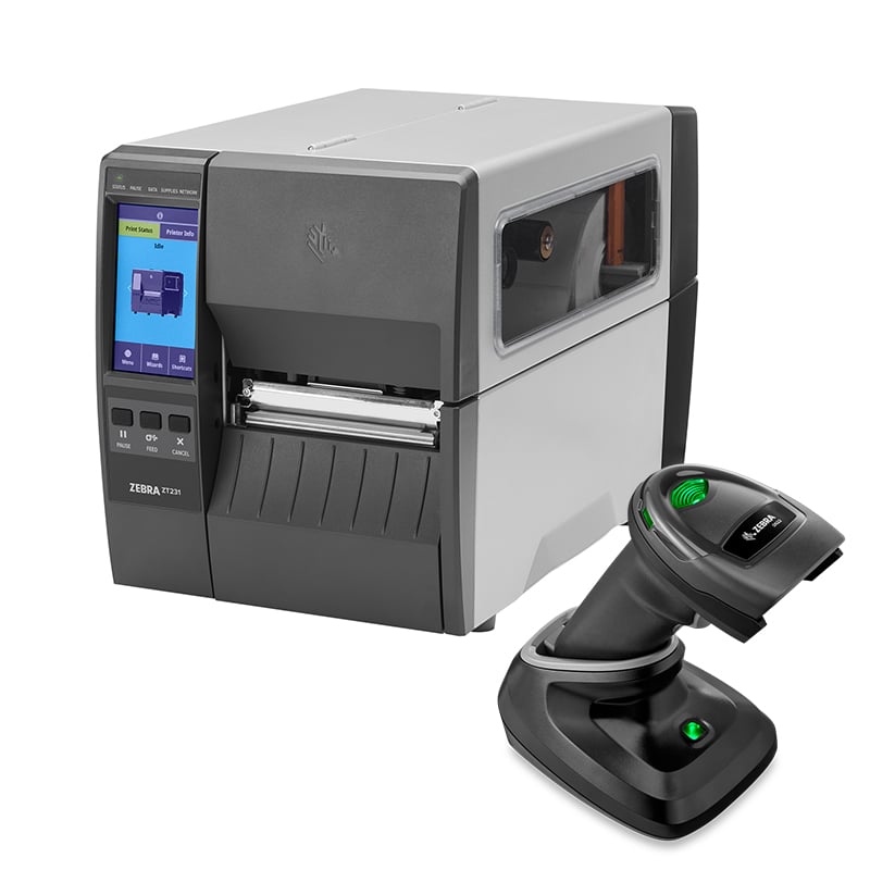 Skrivare & Streckkodsläsare