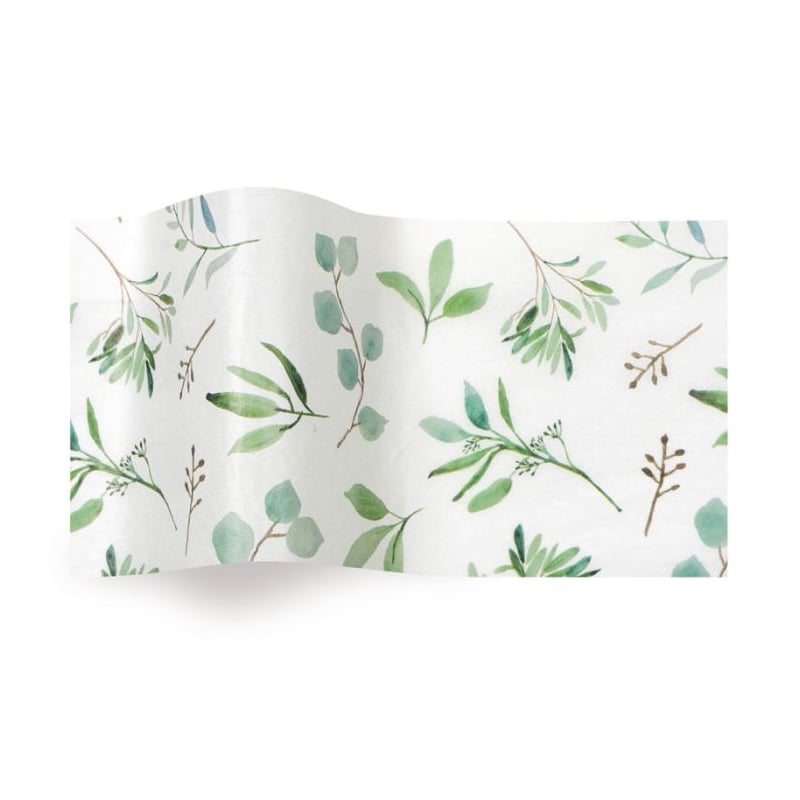 Silkespapper Mönstrat