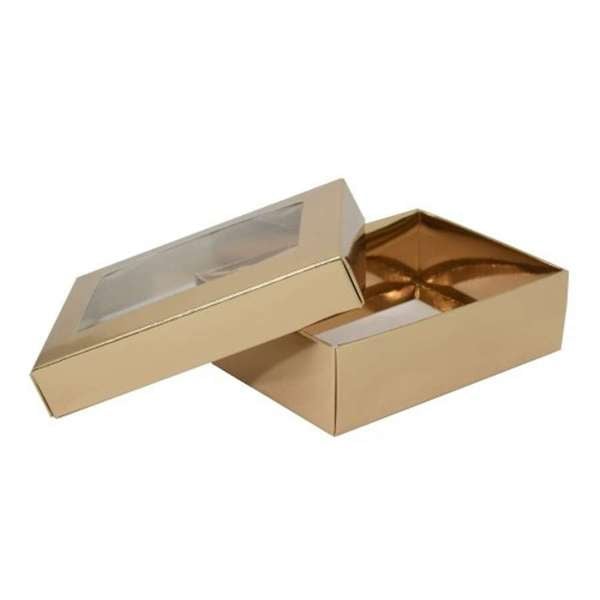 Presentkartonger med fönster