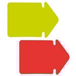 Skyltkartong & Textpennor