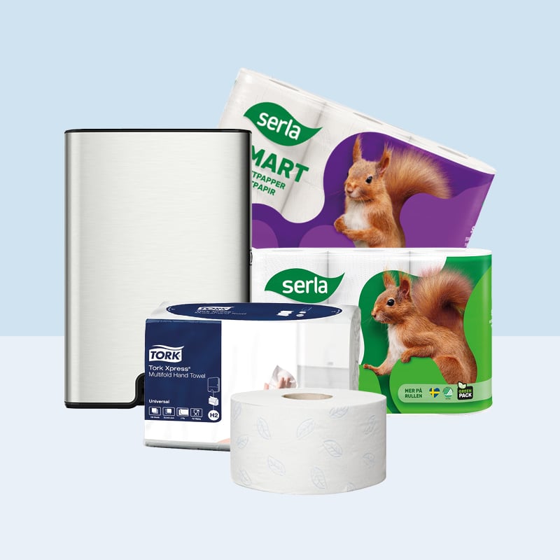 Hygienpapper - torkpapper & handdukspapper