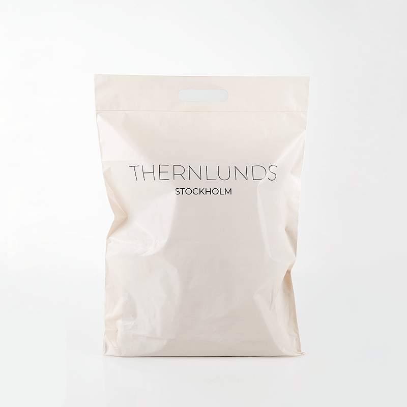 E-handelspåse i plast med tryck