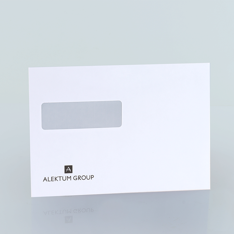 Kuvert med eget tryck