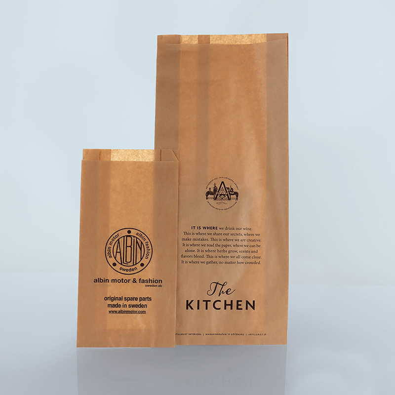 Papperspåsar med eget tryck