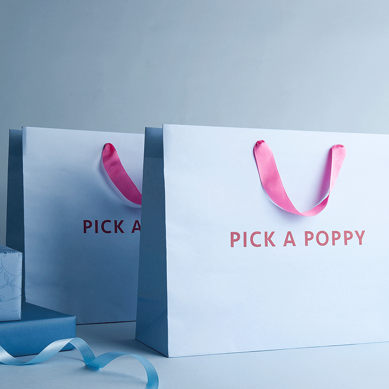 Lyxkassar i papper med eget tryck