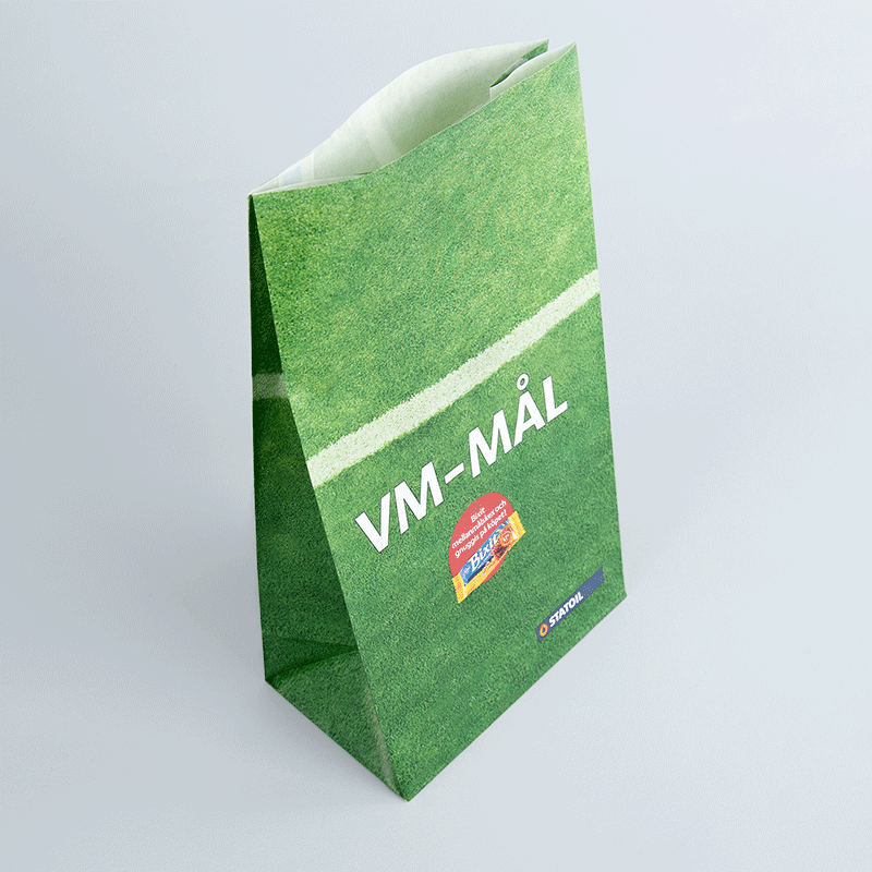 Papperspåse med tryck