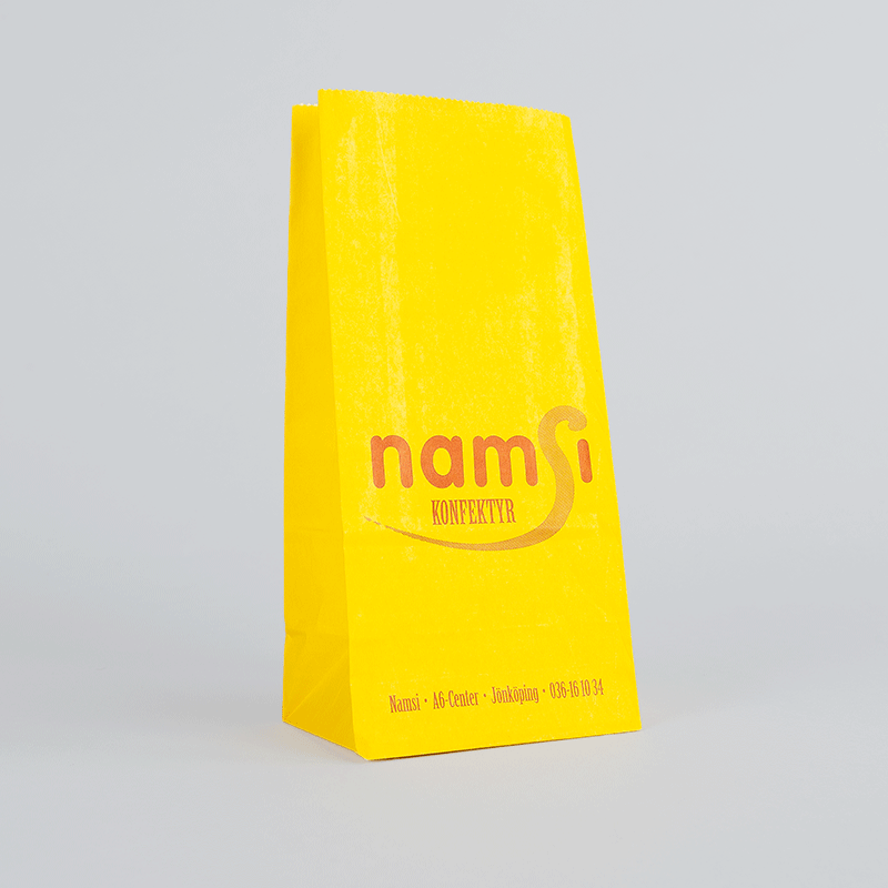 Papperspåse med tryck