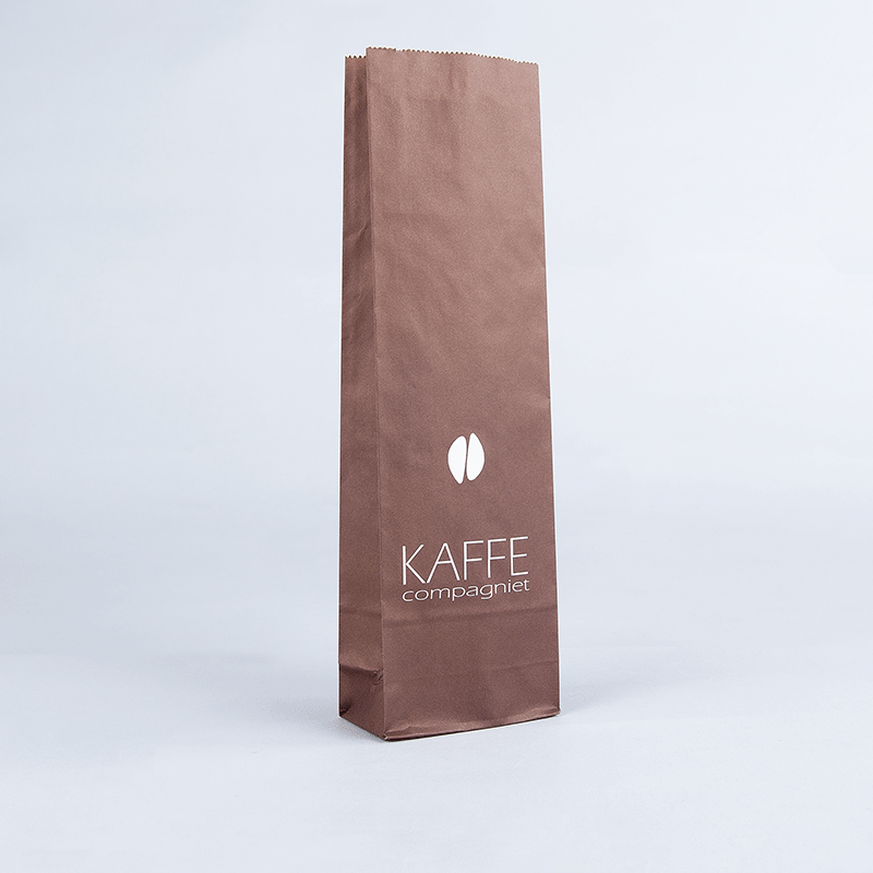 Papperspåse med för te och kaffe