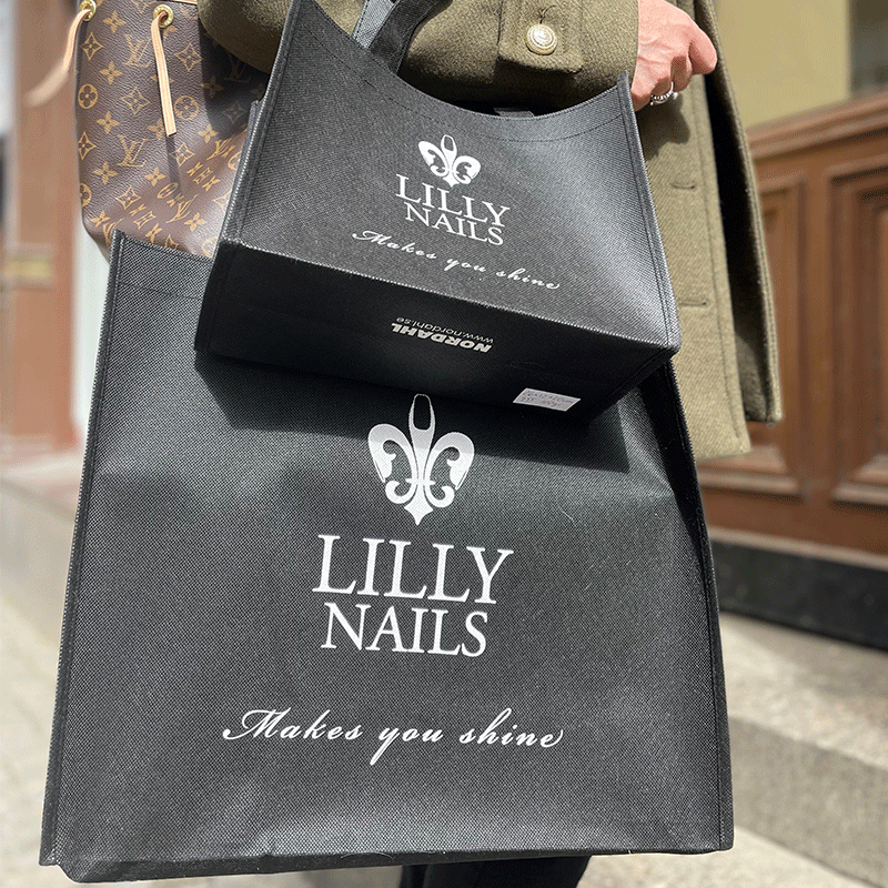 Flergångskasse med tryck non-woven