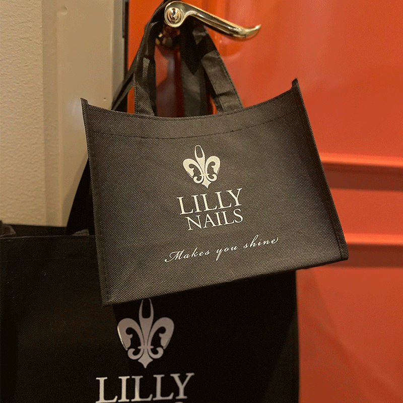 Flergångskasse med tryck non-woven 