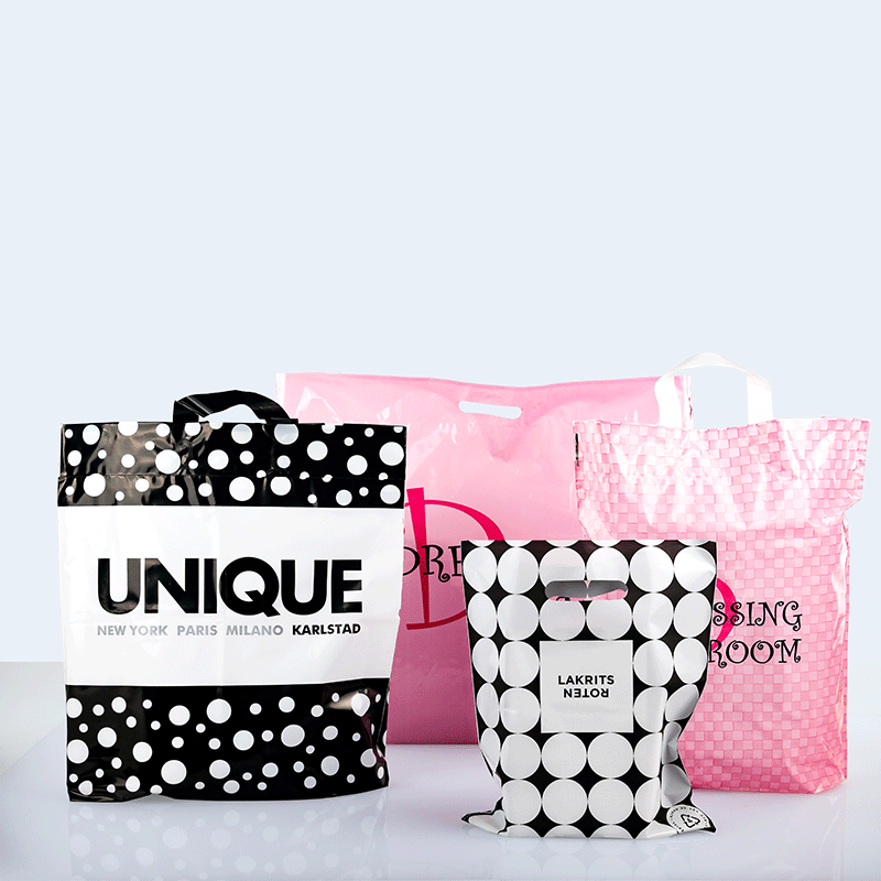 Plastkassar med tryck