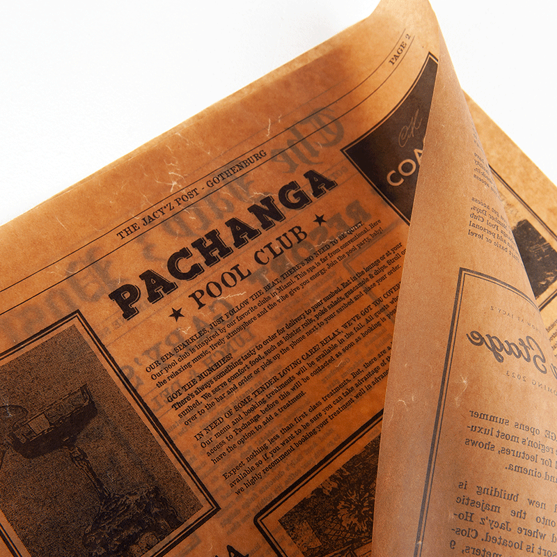 Presentpapper med tryck