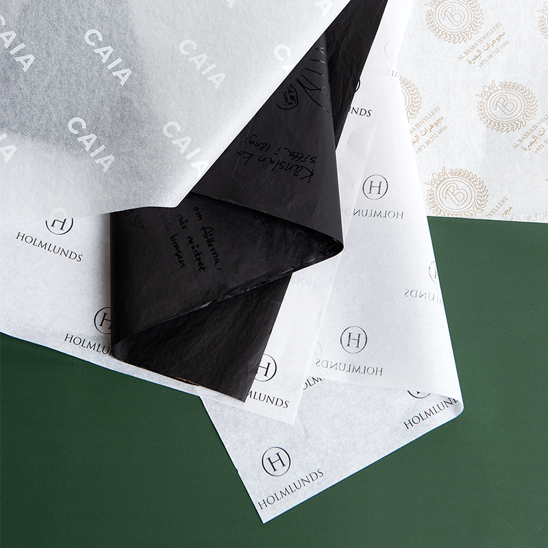 Silkespapper med eget tryck