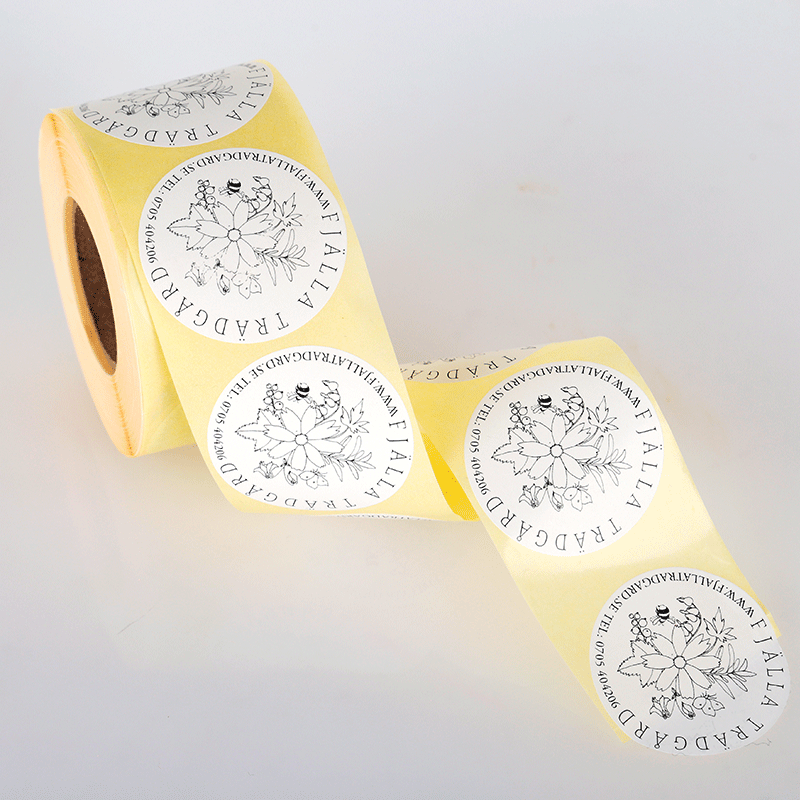 Etiketter med eget tryck