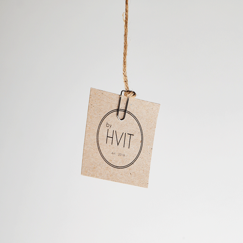 Hängetiketter med eget tryck