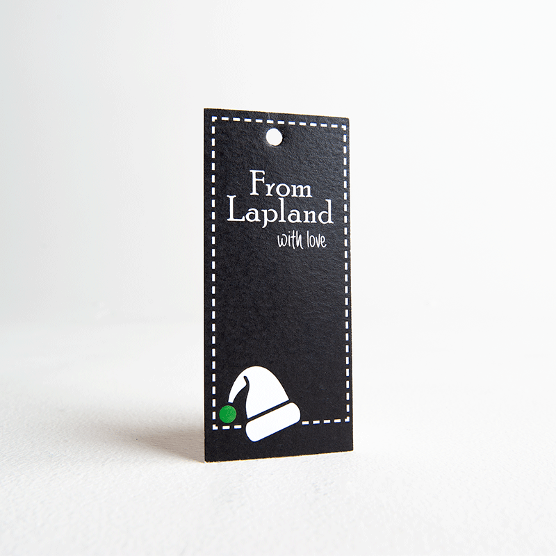 Hängetiketter med eget tryck