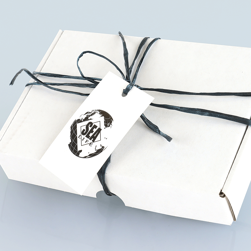 Hängetiketter med eget tryck