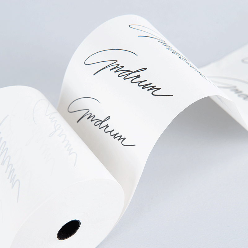 Kvittorullar med eget tryck