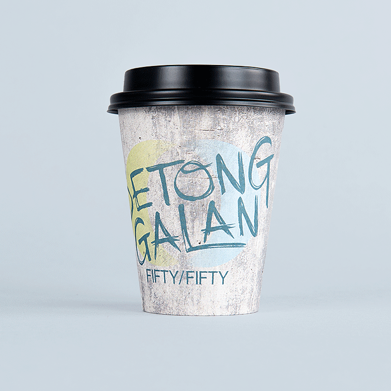 Pappersmuggar med tryck