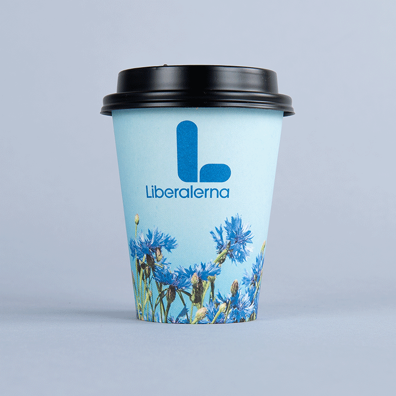 Pappersmuggar med tryck