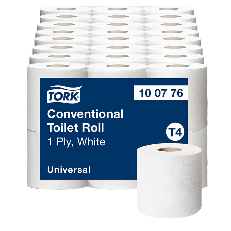 Tork Toalettpapper Universal – 1-lagers T4 - 1