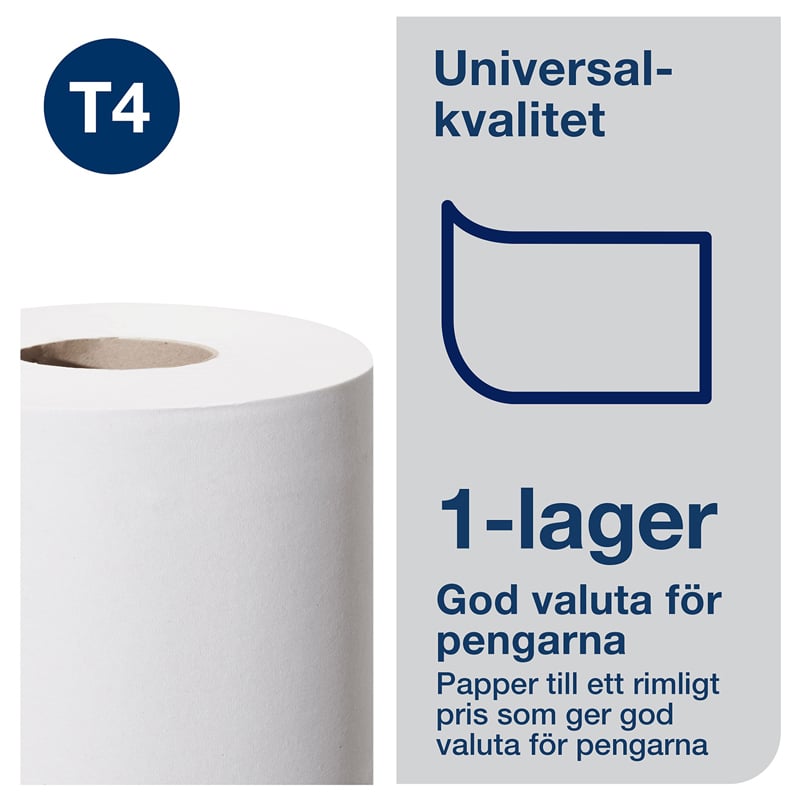 Tork Toalettpapper Universal – 1-lagers T4 - 2