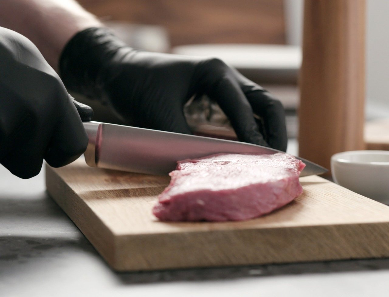 Engångshandske Nitril Amabilia - 6