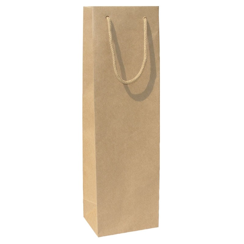 Flaskpåse Lux brun - 1