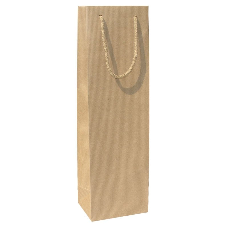 Flaskpåse Lux brun - 1