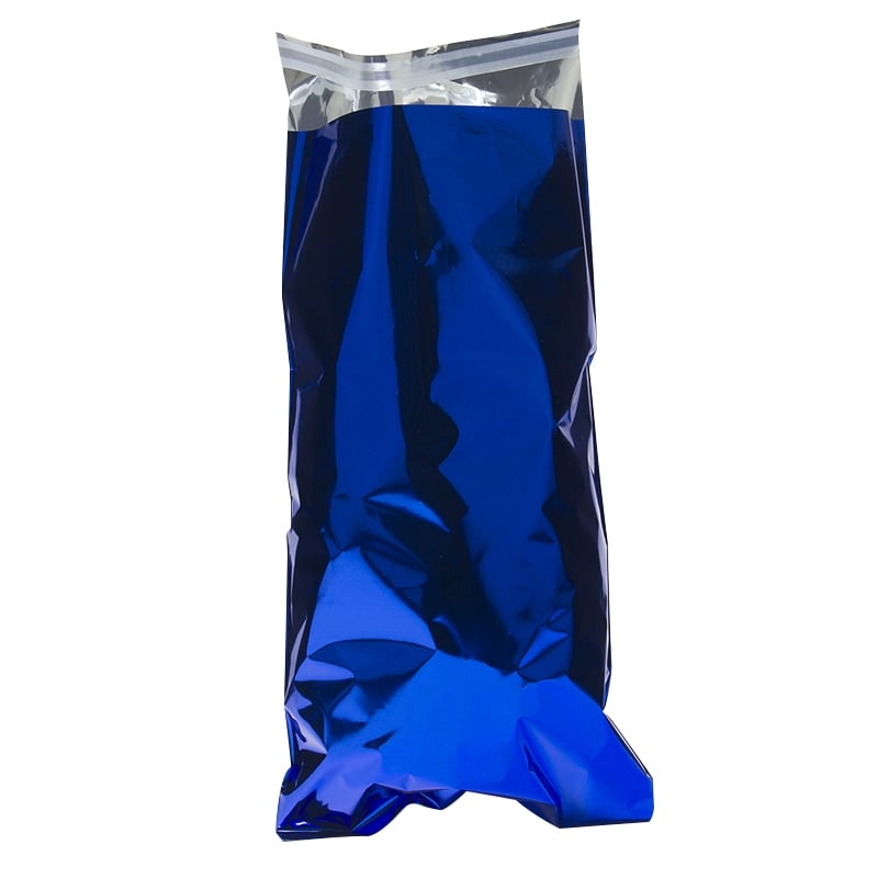 Foliepåse Fondo med tejpförslutning blå - 1
