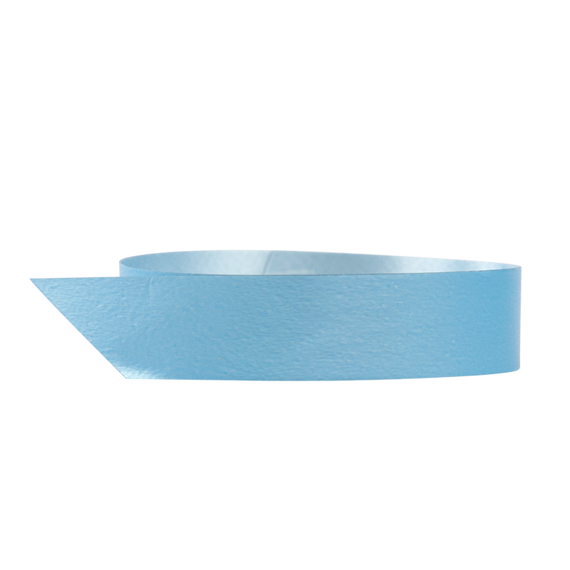 Polyband matt metallic ljusblå - 1