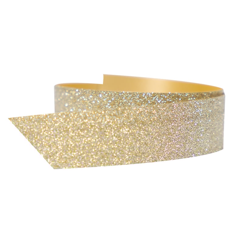 Polyband glitter guld - 1