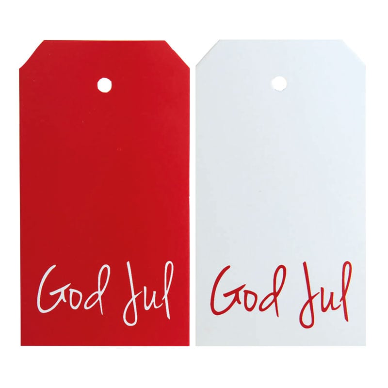 Hängetikett god jul - 1