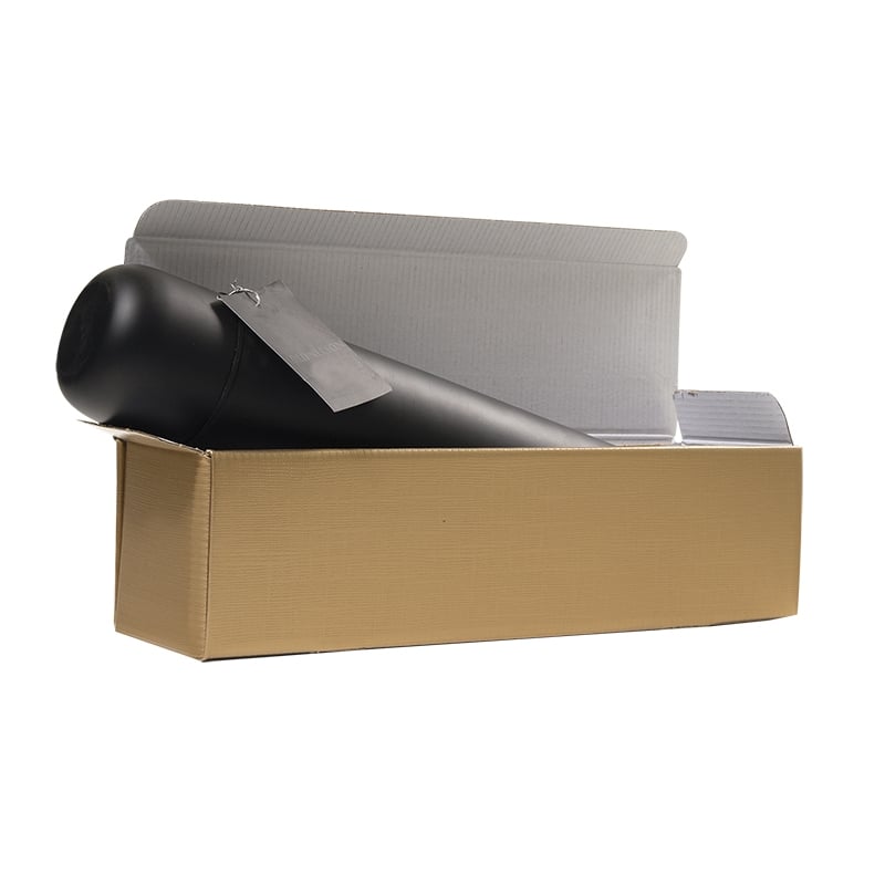 Presentlåda/flasklåda linnepräglad guld - 4