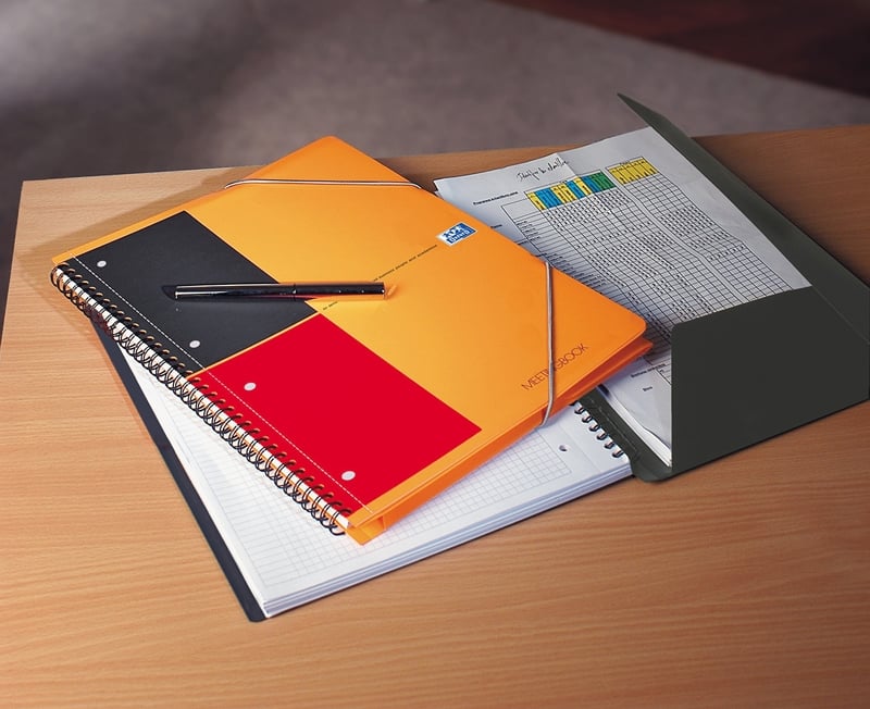 Anteckningsbok Oxford Meetingbook - 3