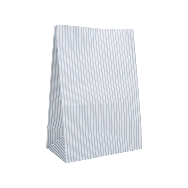 Papperspåse Randig Stålblå - 1