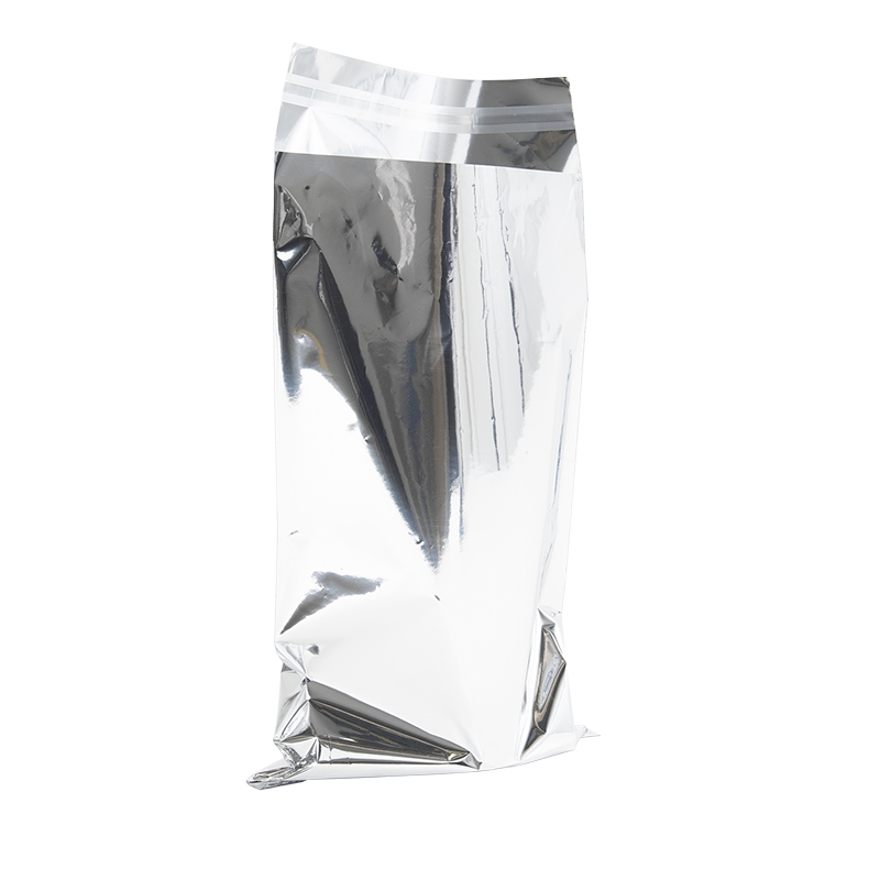 Foliepåse Fondo med tejpförslutning silver - 1
