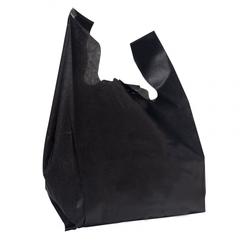 Hängselbärkasse non-woven svart - 1