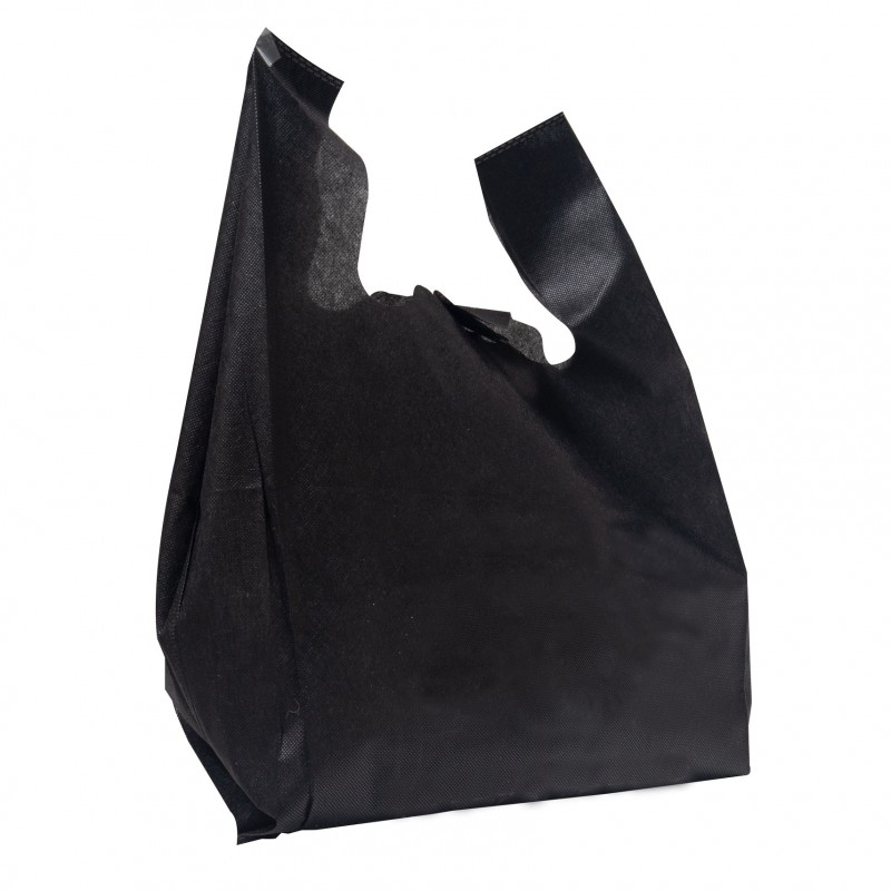 Hängselbärkasse non-woven svart - 1