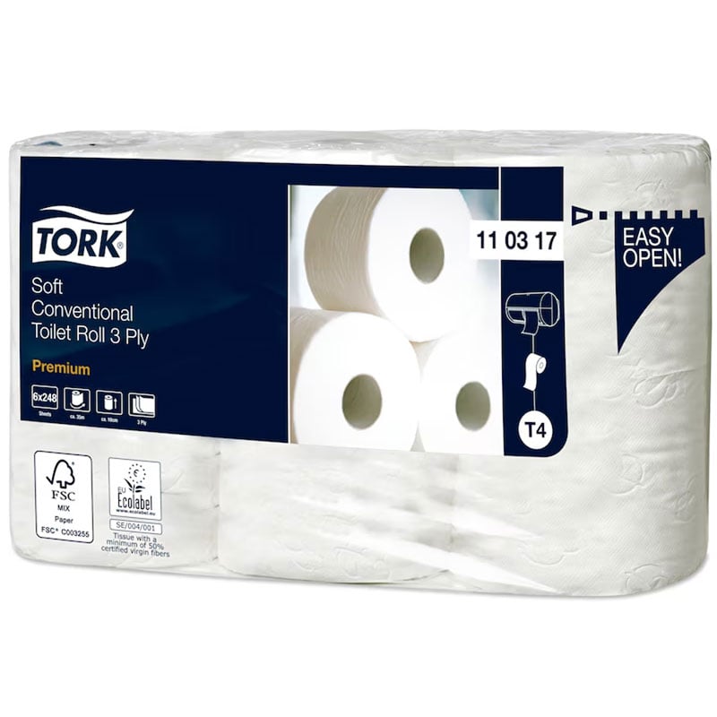 Toalettpapper Tork mjukt Premium T4 - 1
