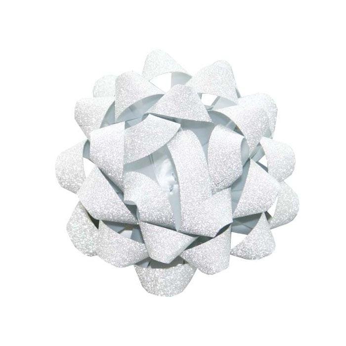 Rosett glitter silver - 1