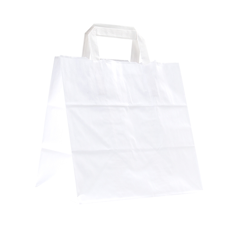 Take away kasse / plantkasse platta handtag vit - 2