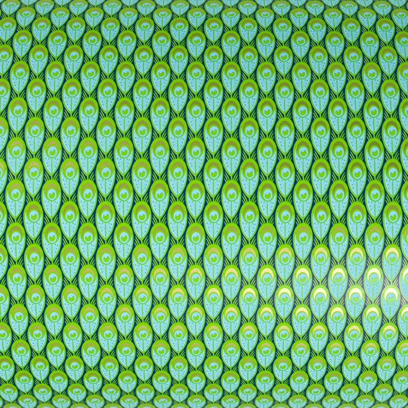 Presentpapper Peacock