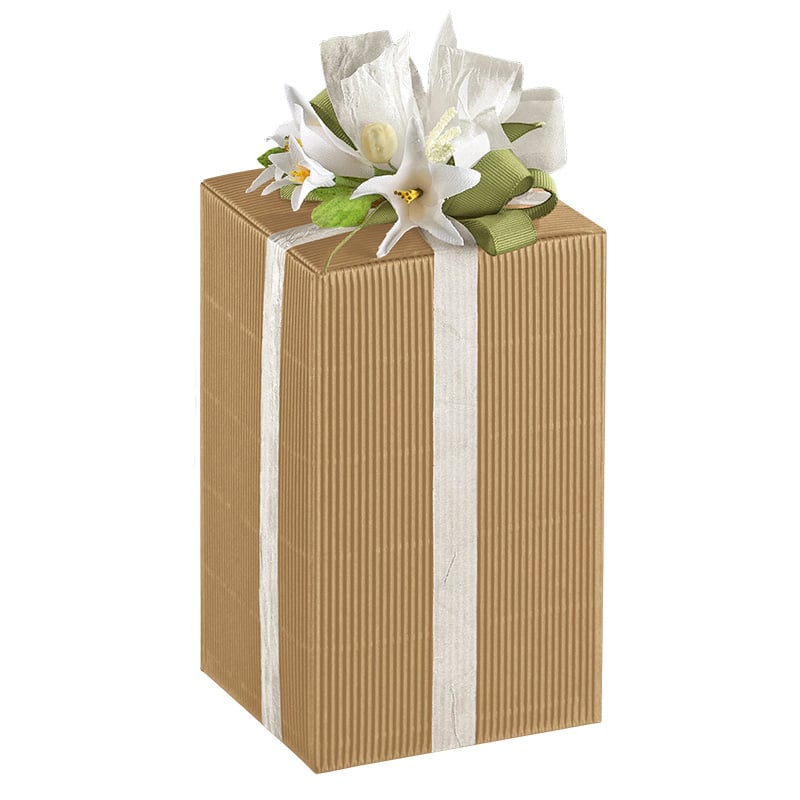 Presentkartong well natur - 2