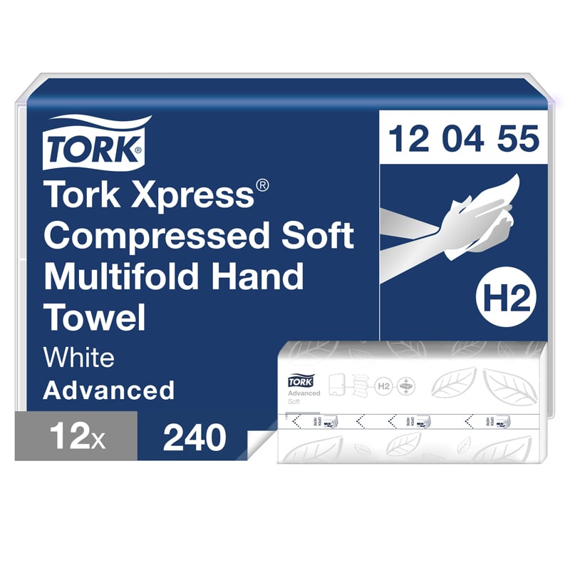 Tork Xpress Komprimerad Mjuk Multifold Handduk, H2 - 1