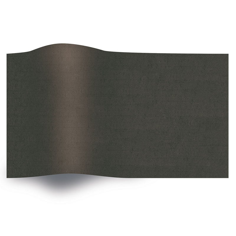 Silkespapper enfärgat Svart - 1