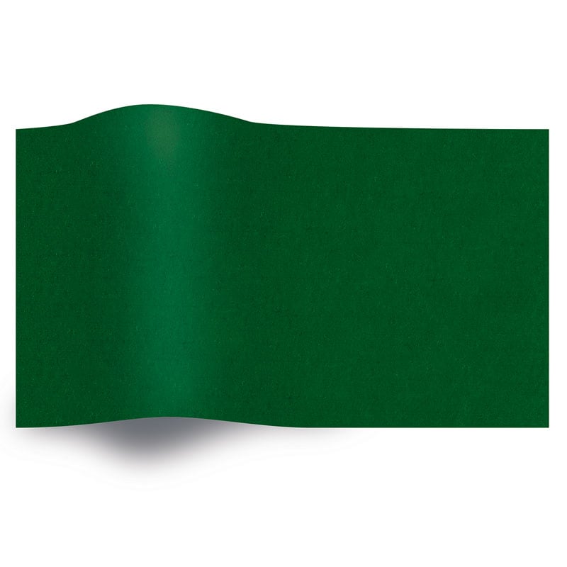 Silkespapper enfärgat Evergreen