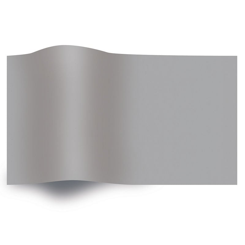 Silkespapper enfärgat Ljusgrå - 1